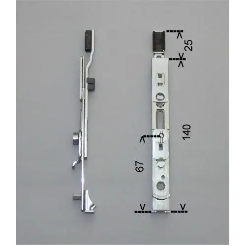 Verrou bas SI TRIAL avec pivot ancienne génération